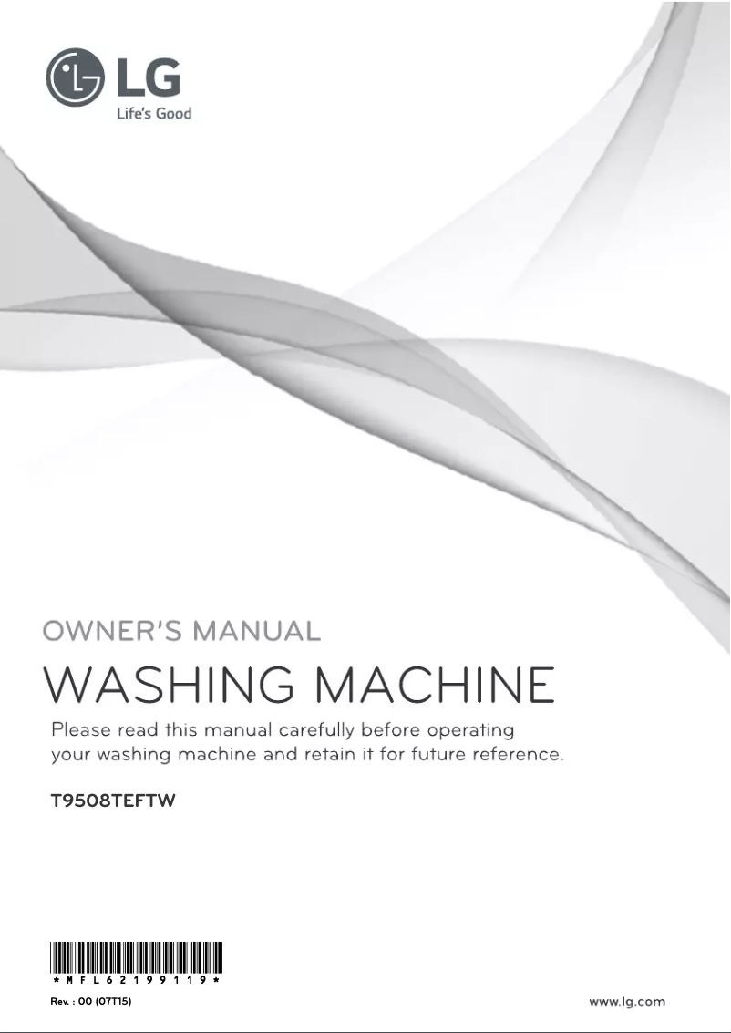 Página 1 del manual Manual de usuario LG T9508TEFTW