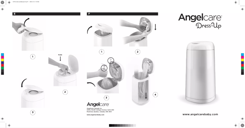 Page 1 de la notice Manuel utilisateur Angelcare Dress Up