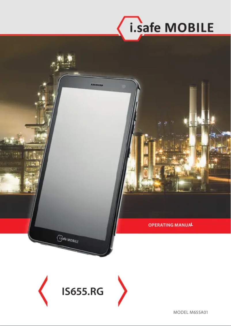 Page n°1 - Manuel utilisateur i.safe Mobile IS655.RG