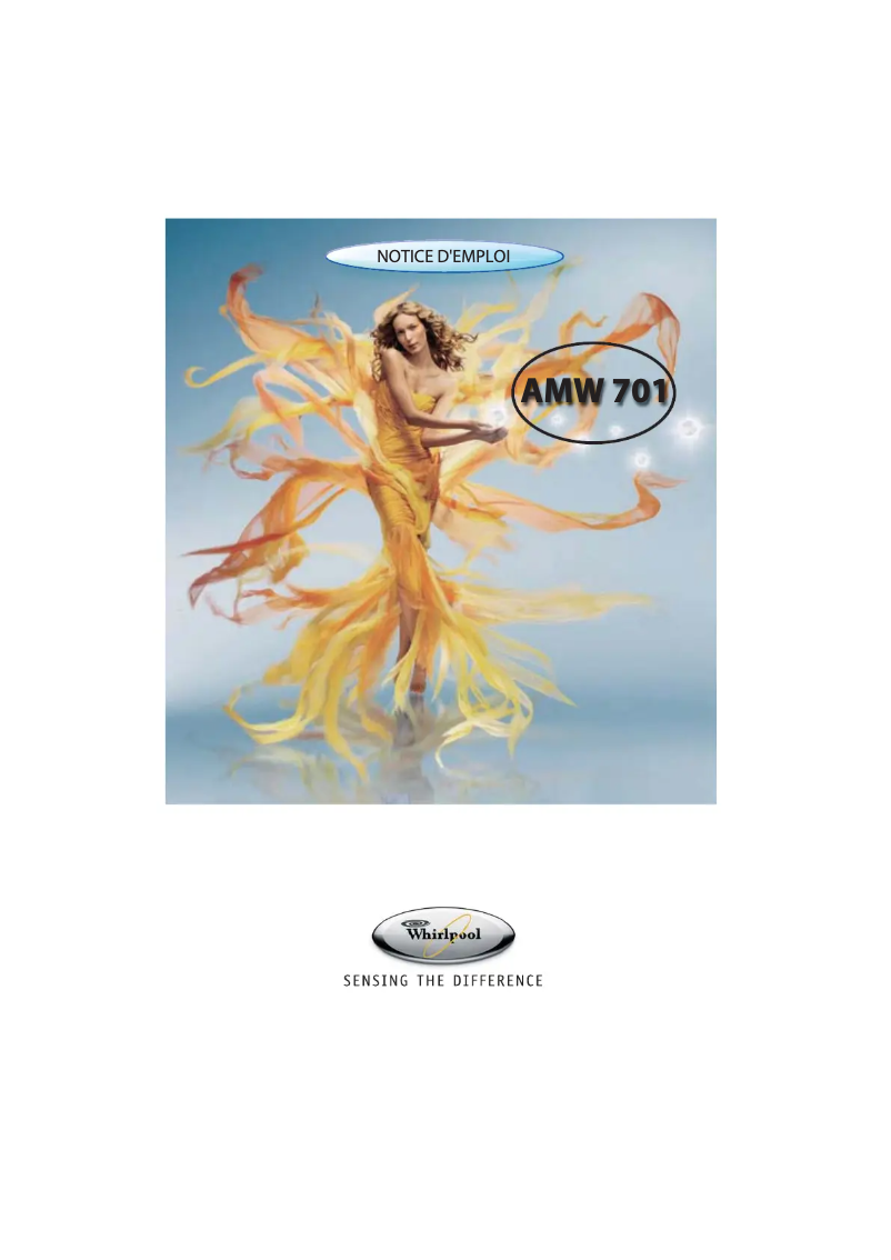 Page 1 de la notice Manuel utilisateur Whirlpool AMW 701 IX