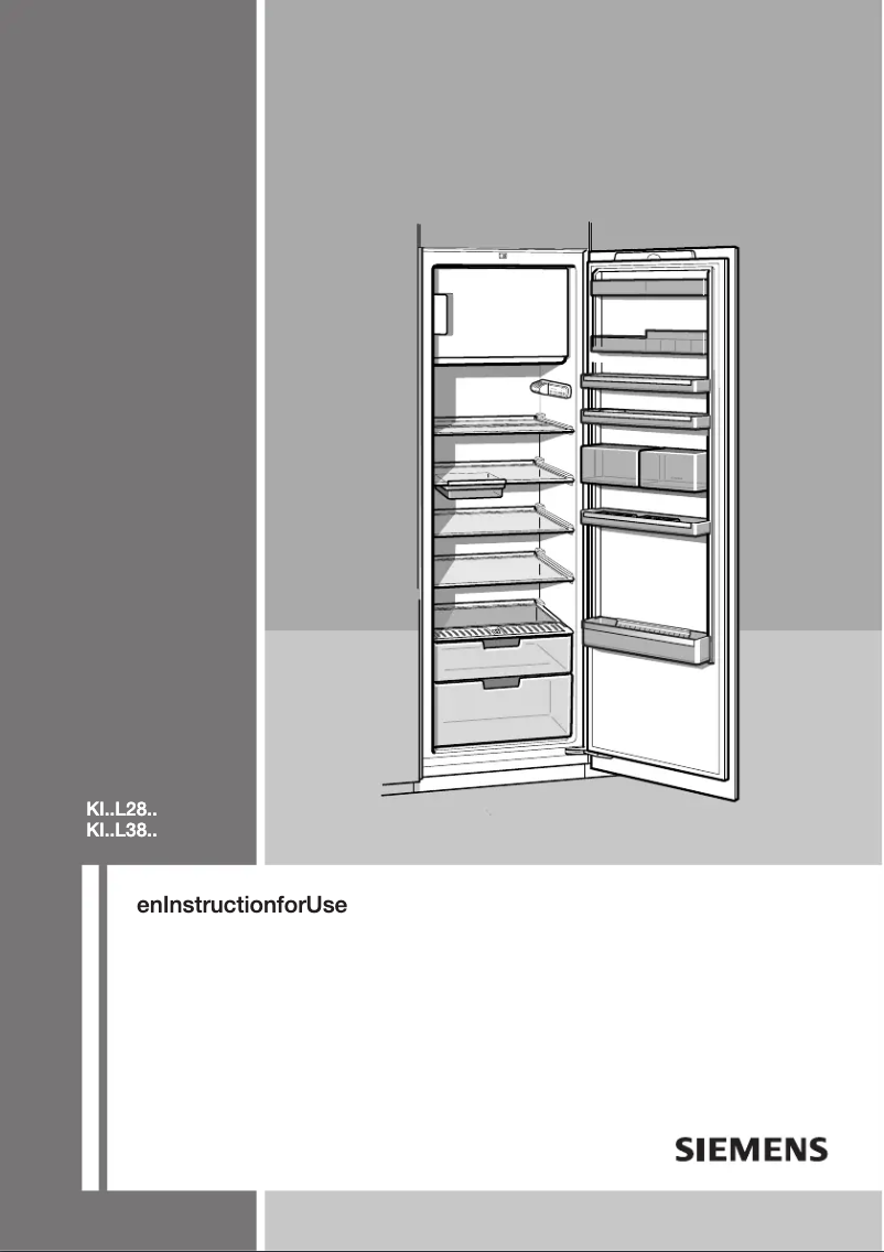 Page 1 de la notice Manuel utilisateur Siemens KI38LA51