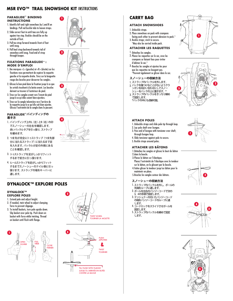 Image de la première page du manuel de l'appareil Evo