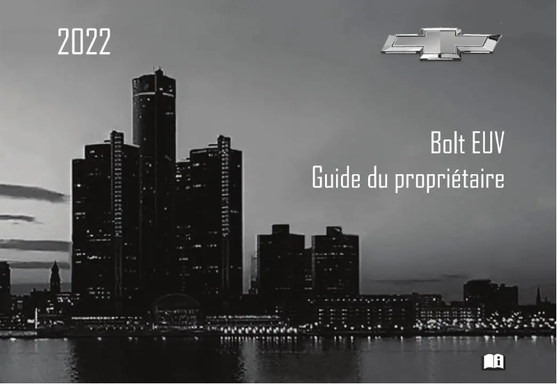 Page 1 de la notice Manuel utilisateur Chevrolet Bolt (2022)