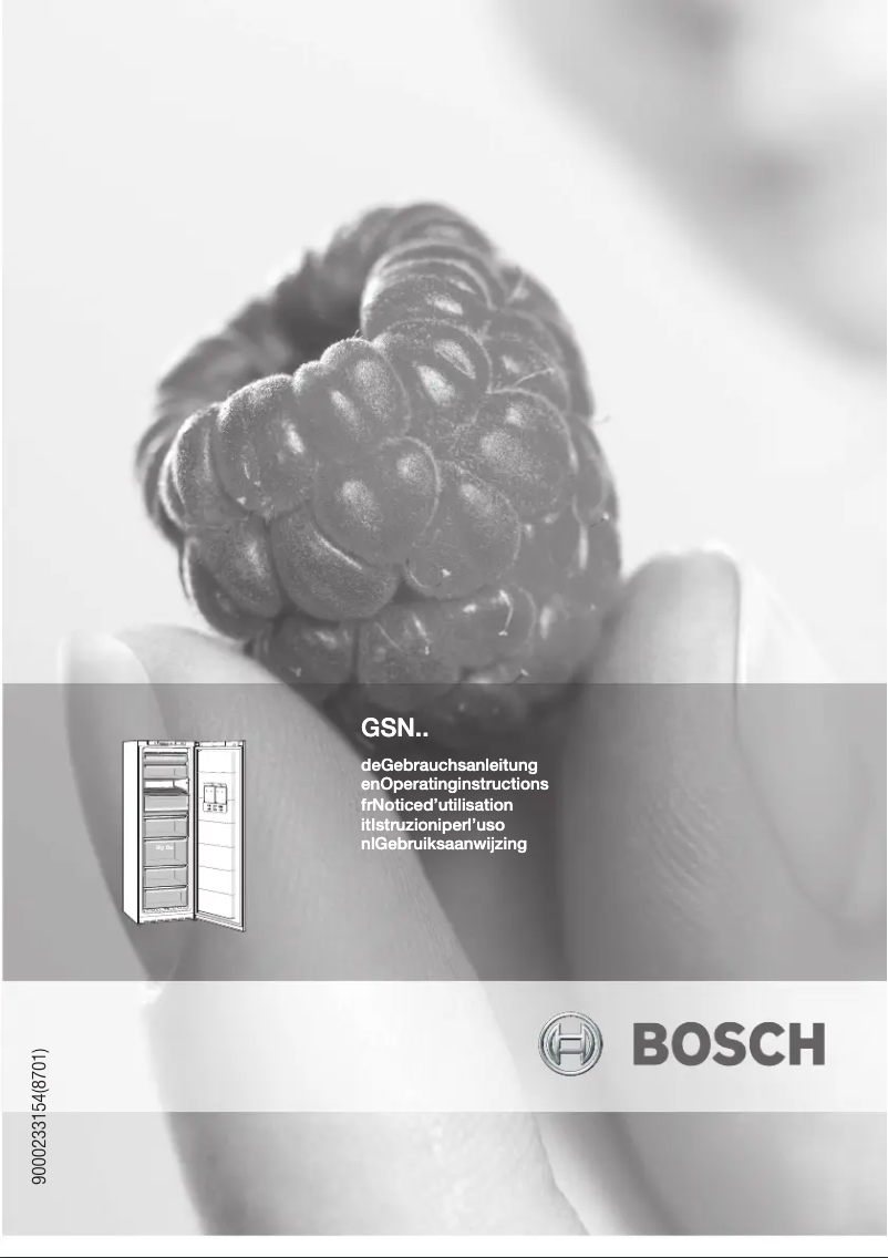 Page 1 de la notice Manuel utilisateur Bosch GSN24V70