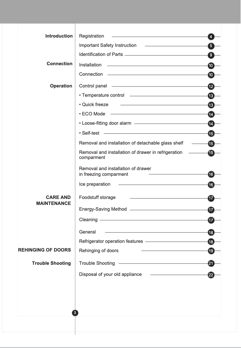 Page 1 de la notice Manuel utilisateur LG GC-B379SVQA