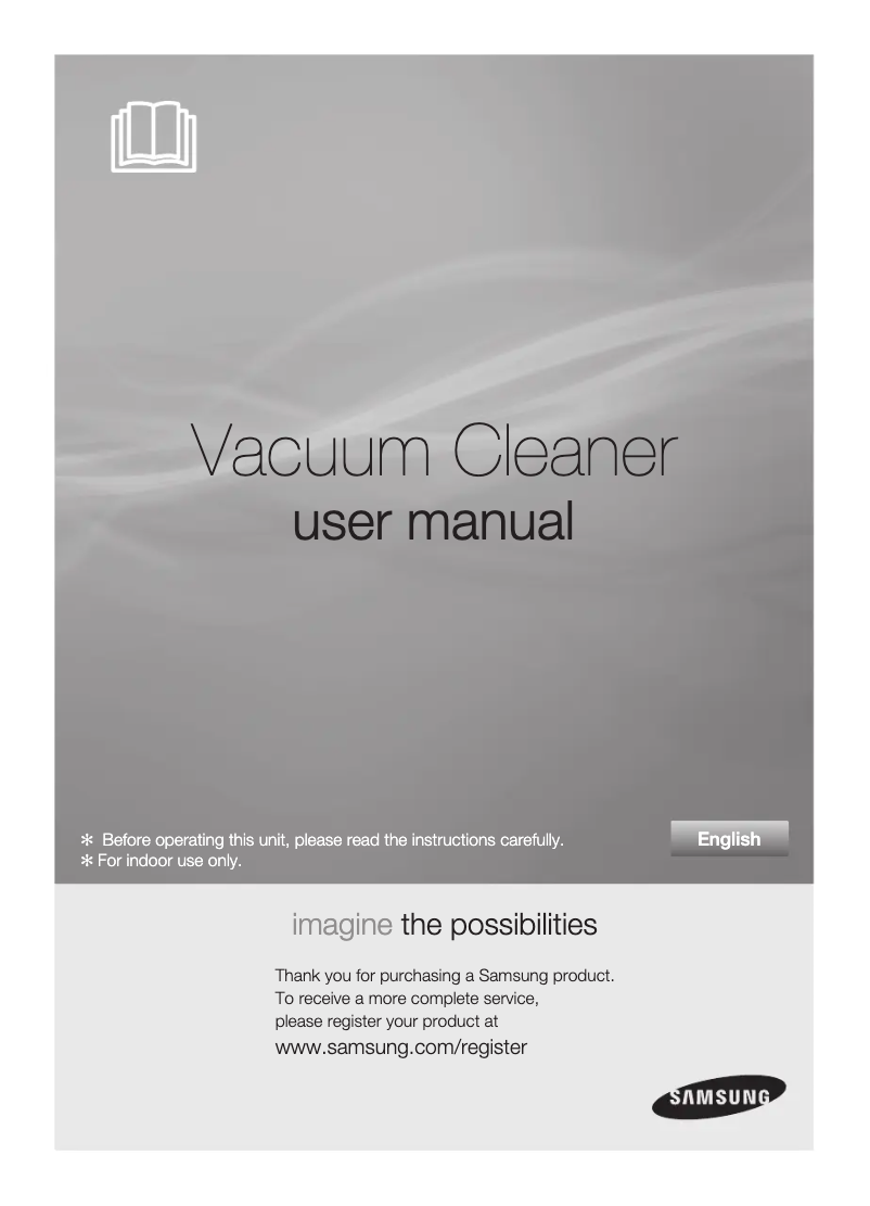 Page n°1 - Manuel utilisateur Samsung SC6243