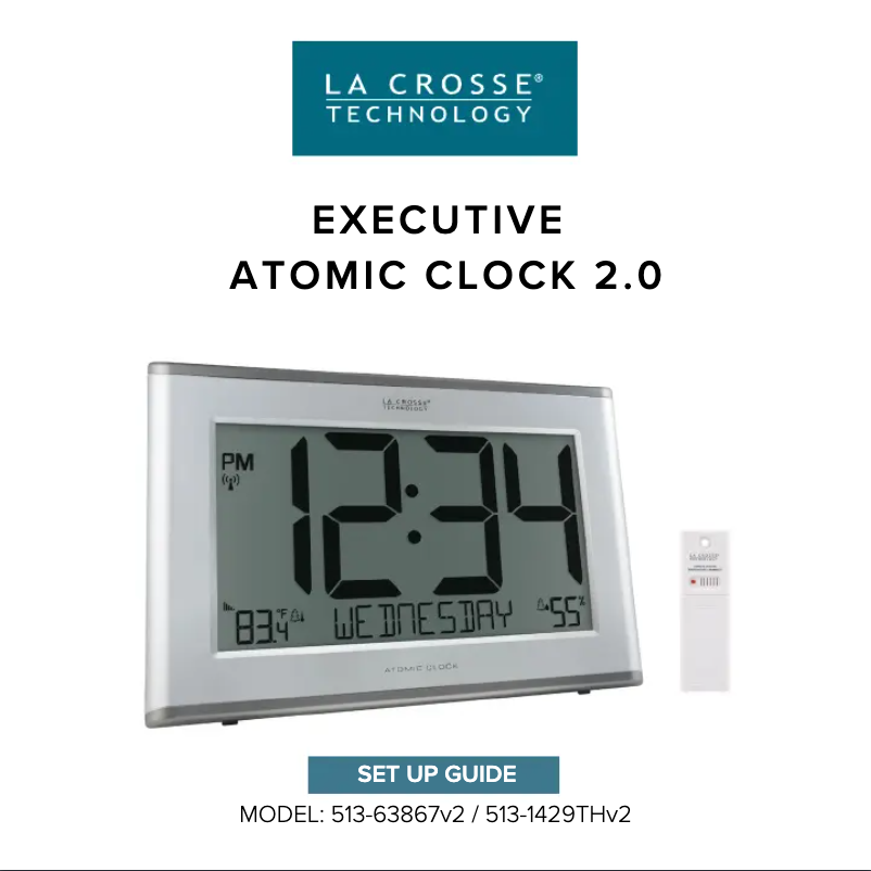 Página 1 del manual Manual de usuario La Crosse Technology 513-63867V2