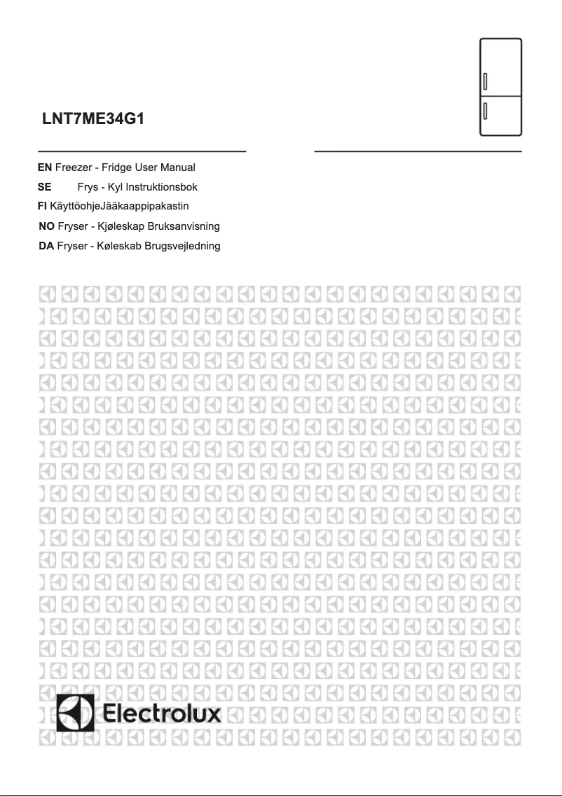 Page n°1 - Manuel utilisateur Electrolux LNT6ME32U1