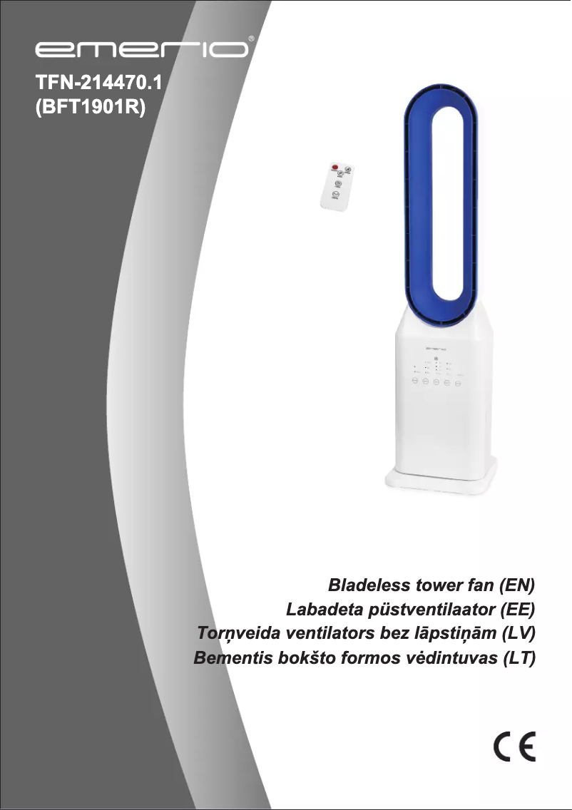 Image de la première page du manuel de l'appareil TFN-214470.1