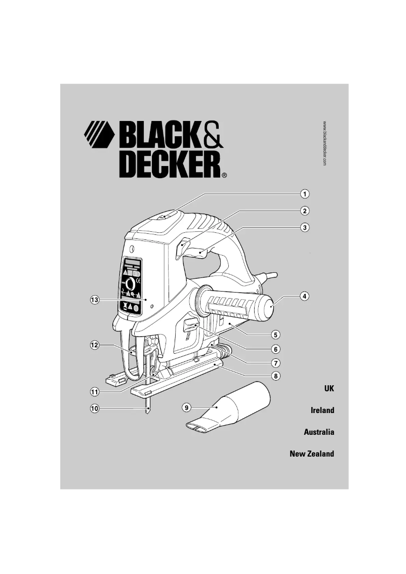 Página 1 del manual Manual de usuario Black & Decker KS1000E