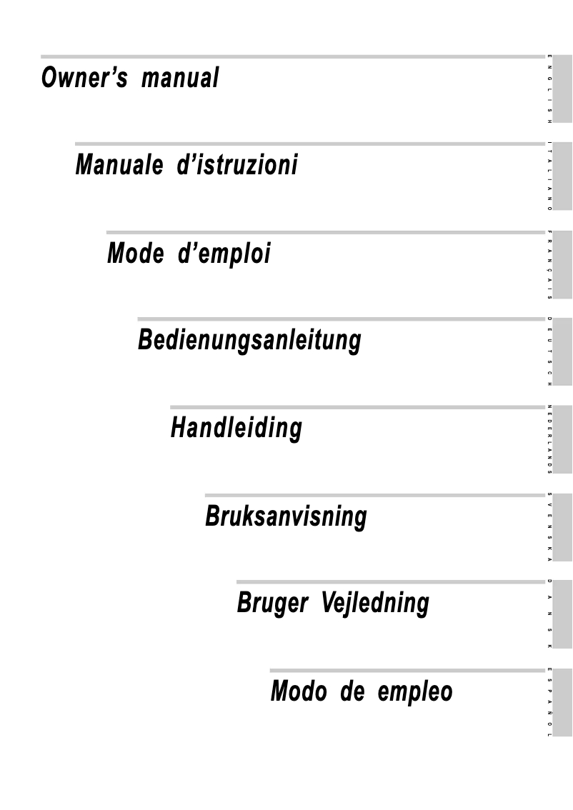 Page 1 de la notice Manuel utilisateur General Music CD10