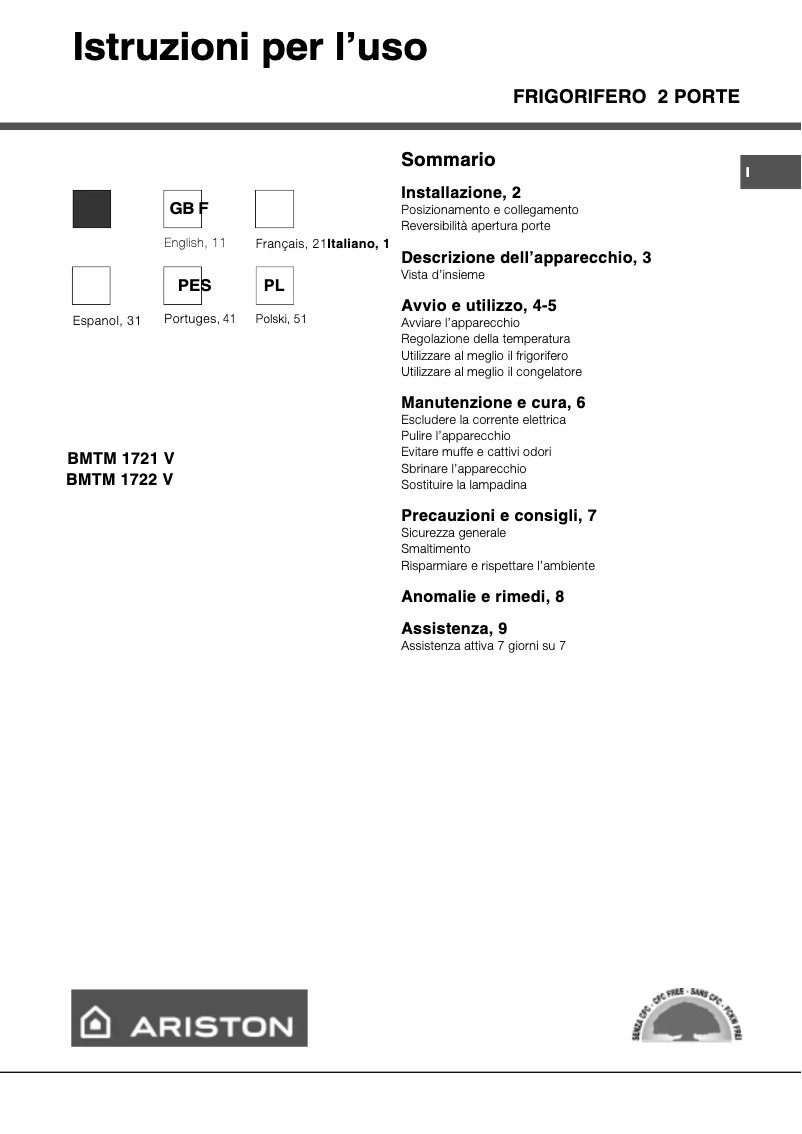 Image de la première page du manuel de l'appareil MTM 1721 V B