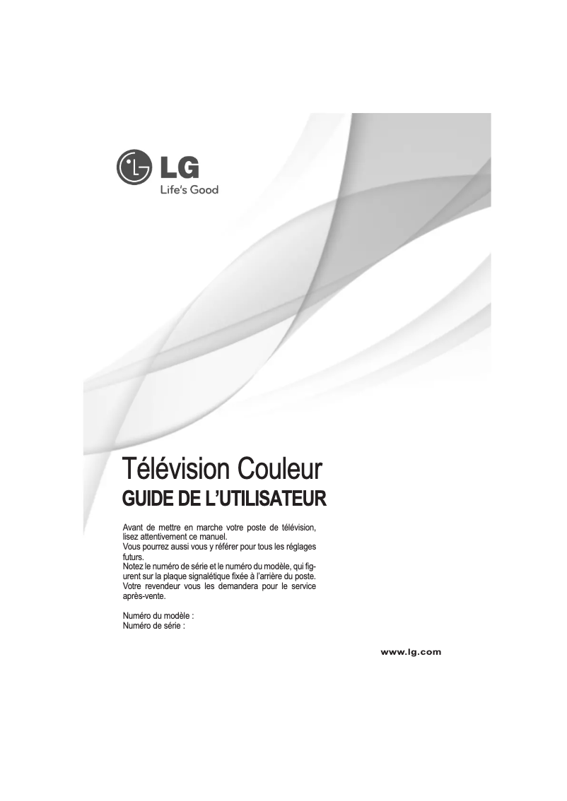 Página 1 del manual Manual de usuario LG 21SA4RG