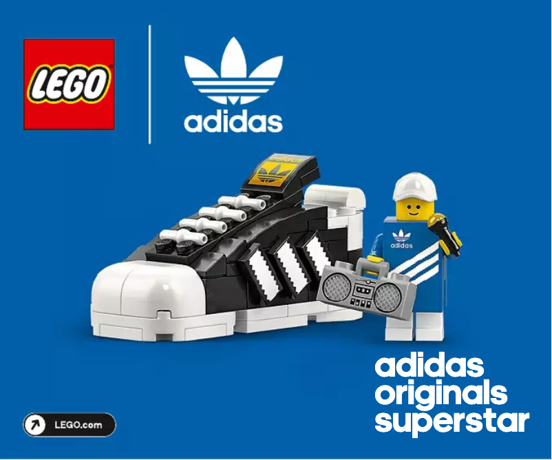 Page n°1 - Manuel utilisateur Lego Adidas Originals Superstar 40486