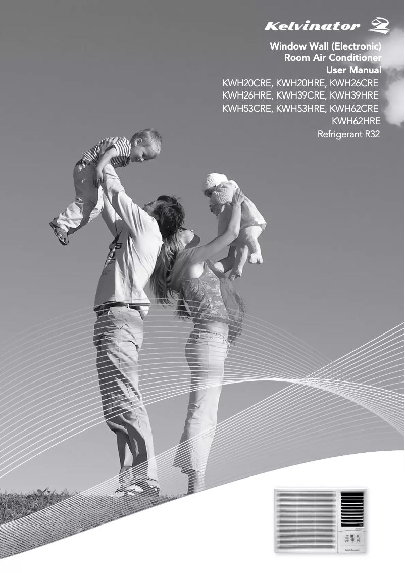 Image de la première page du manuel de l'appareil KWH20CRE