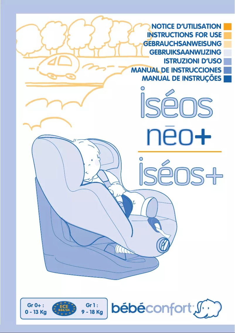 Image de la première page du manuel de l'appareil Iseos Neo+