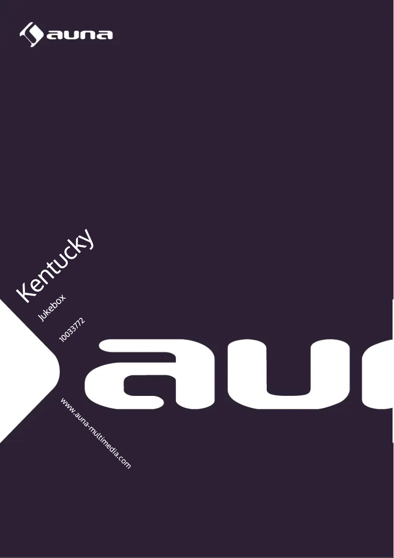 Image de la première page du manuel de l'appareil Kentucky