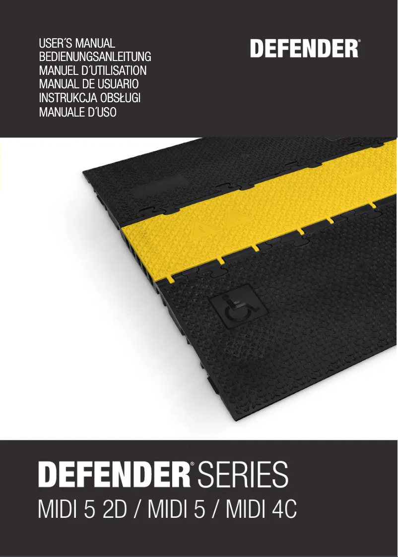 Page n°1 - Manuel utilisateur Defender MIDI 4C