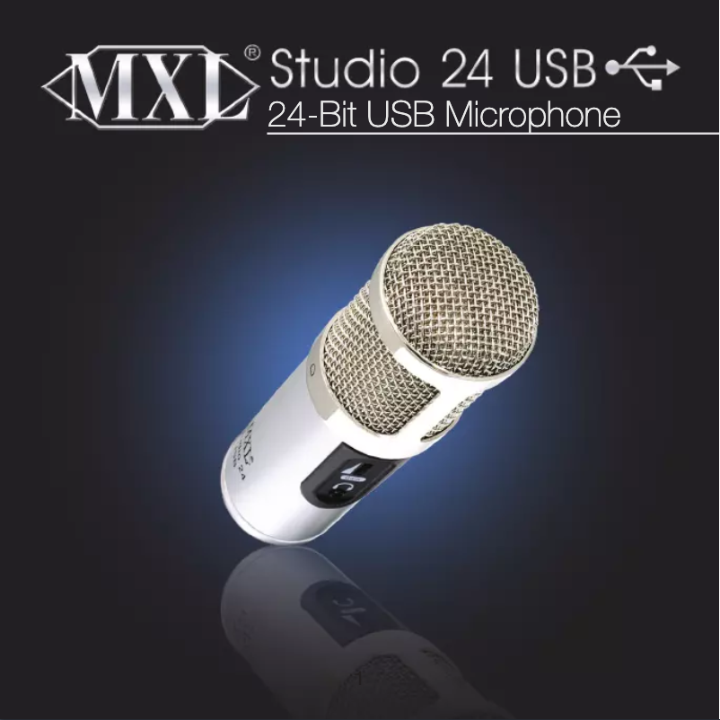 Image de la première page du manuel de l'appareil Studio 24 USB