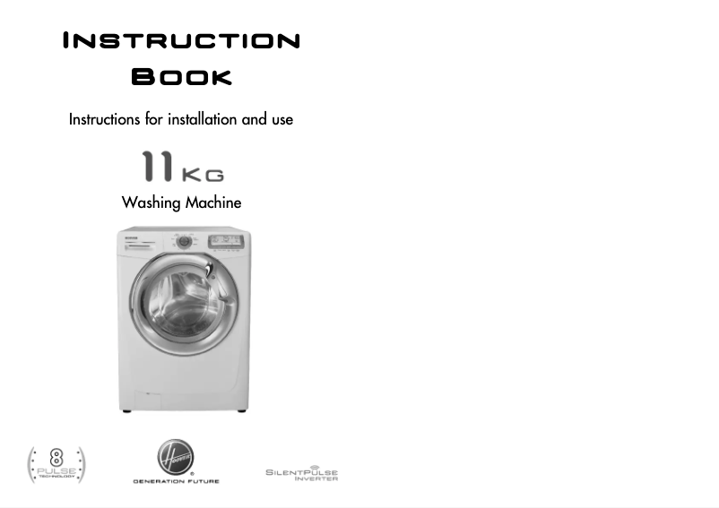 Page n°1 - Manuel utilisateur Hoover DYN 11146P8CH