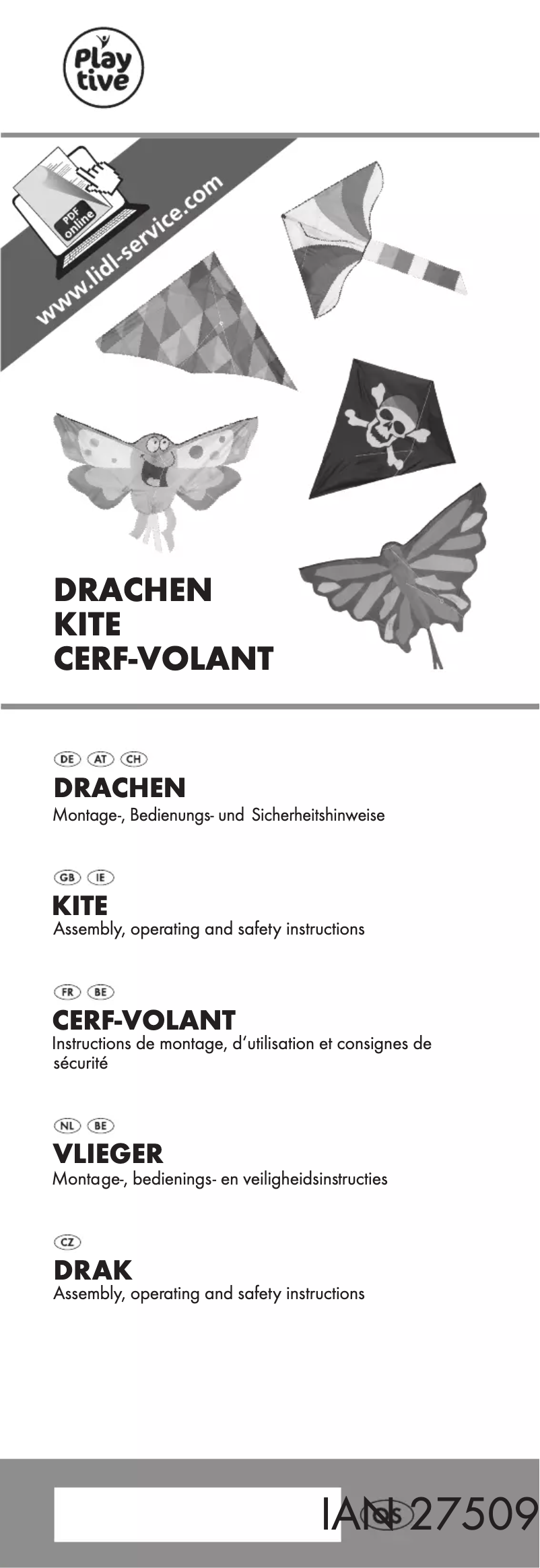 Imagen de la primera página del manual del dispositivo IAN 275095