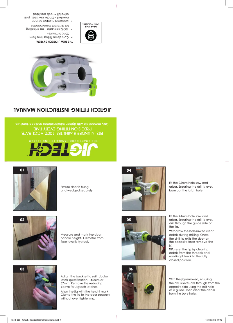 Image de la première page du manuel de l'appareil LAM4609