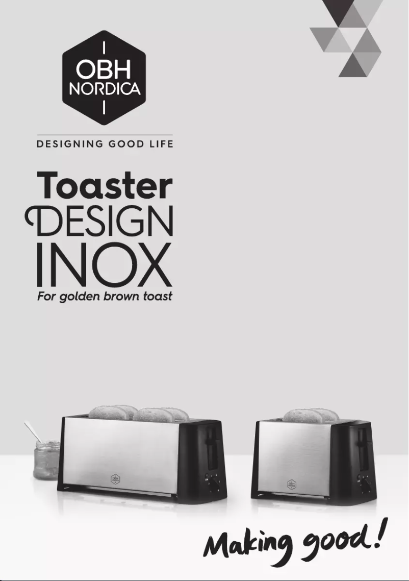 Image de la première page du manuel de l'appareil Design Inox 2