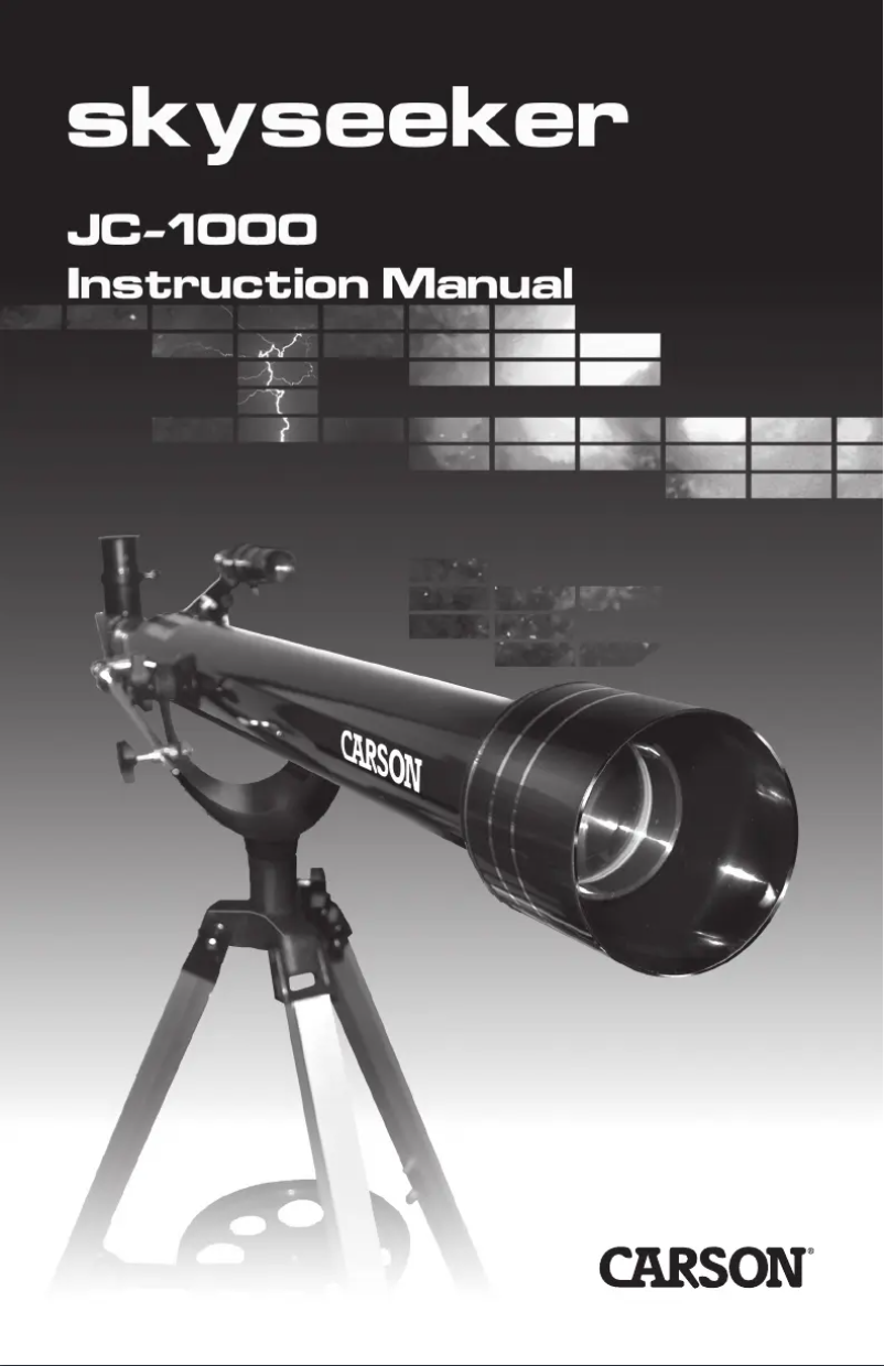 Image de la première page du manuel de l'appareil SkySeeker JC-1000