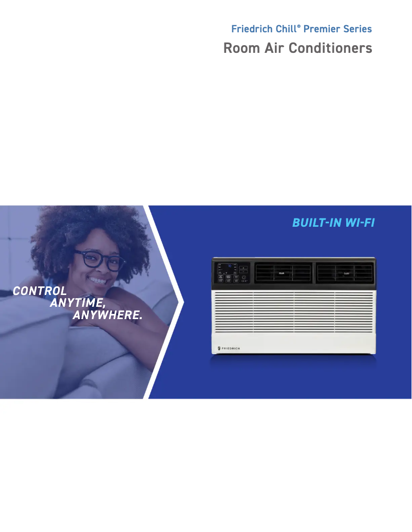 Page 1 de la notice Brochure Friedrich Chill Premier CCF06B10B
