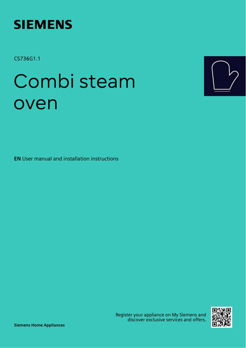 Page n°1 - Guide d'installation Siemens CS736G1B1