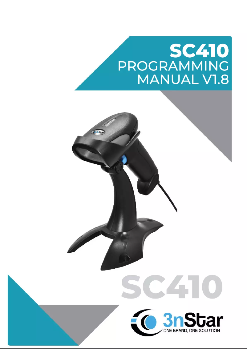 Image de la première page du manuel de l'appareil SC410