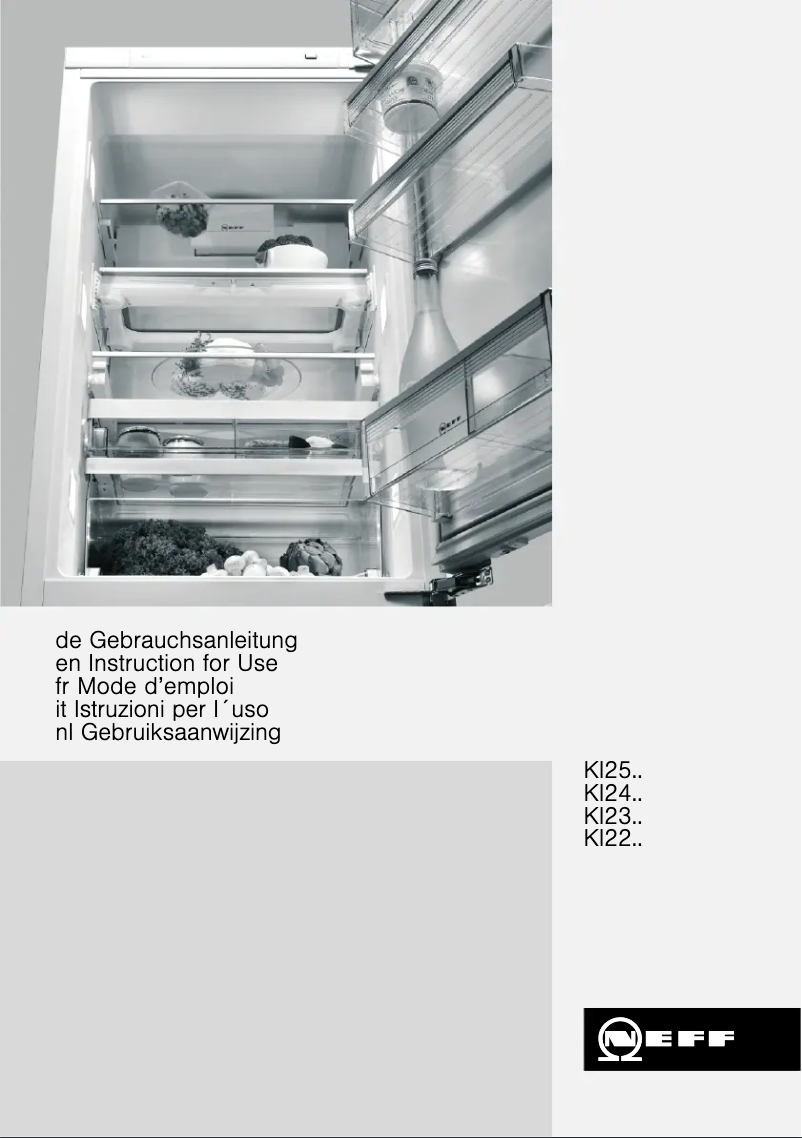 Page 1 de la notice Manuel utilisateur Neff KI2323D30