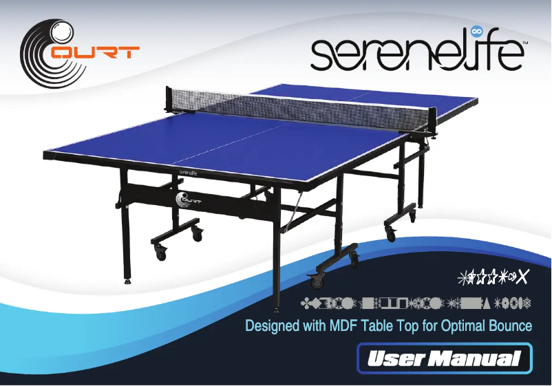 Page 1 de la notice Manuel utilisateur SereneLife SLPPT15