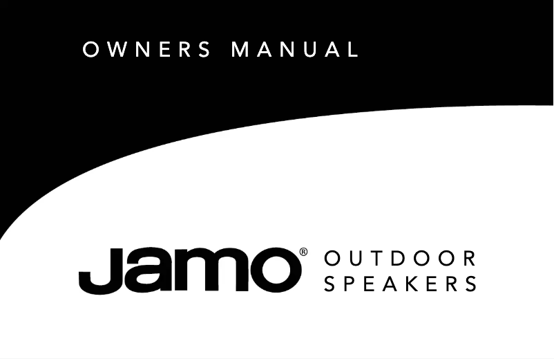 Page 1 de la notice Manuel utilisateur Jamo I/O 6
