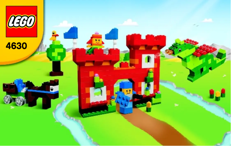 Page n°1 - Manuel utilisateur Lego ® Build & Play Box