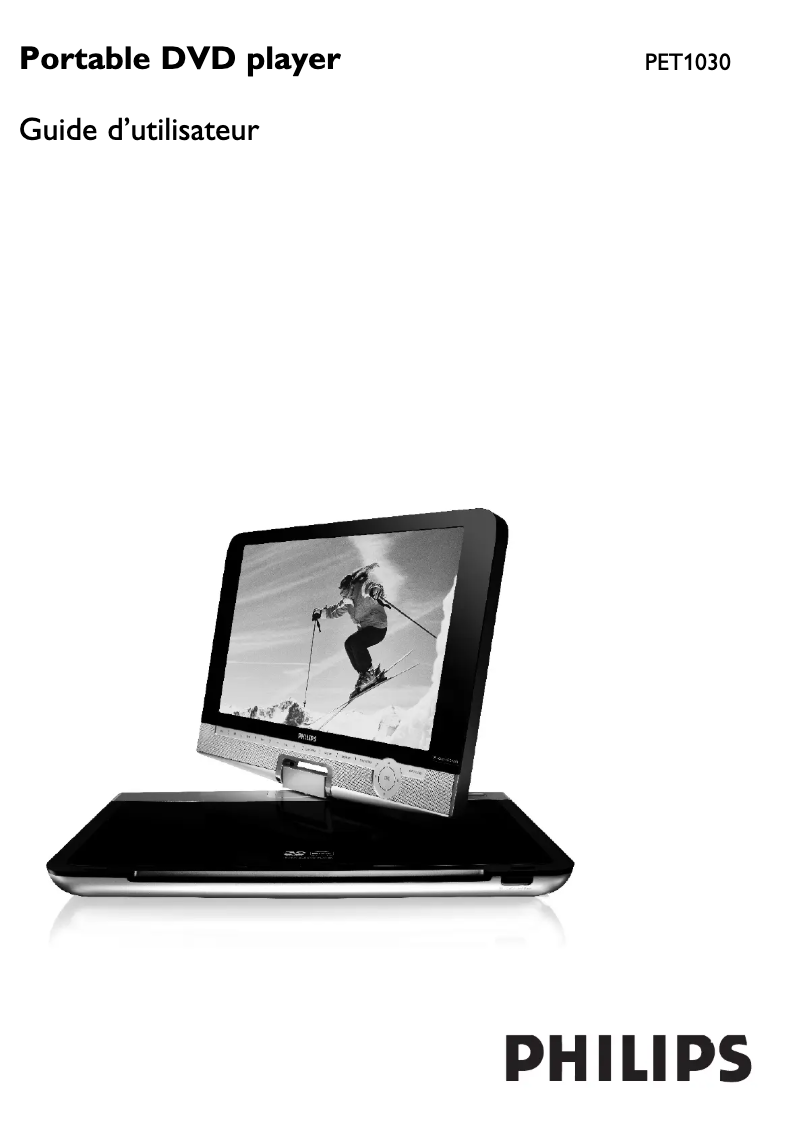 Página 1 del manual Manual de usuario Philips PET1030