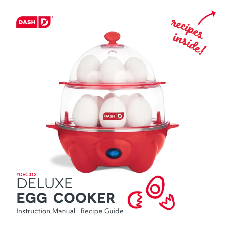 Página 1 del manual Manual de usuario Dash Deluxe DEC012BK