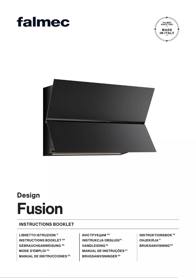 Image de la première page du manuel de l'appareil Fusion