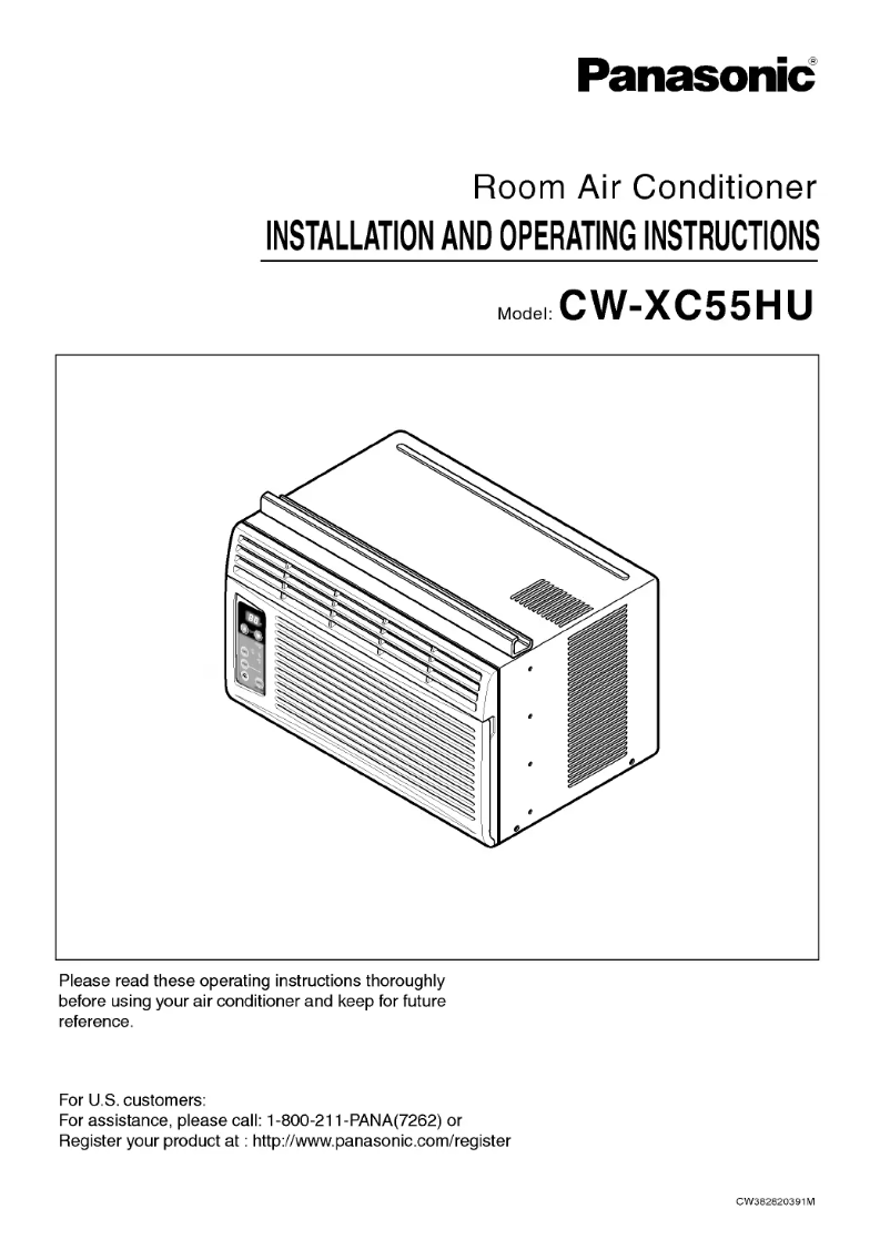 Image de la première page du manuel de l'appareil TWC051HAMK5