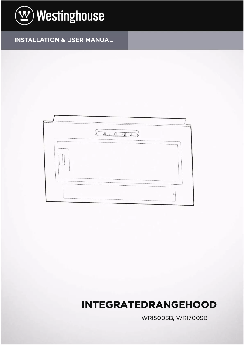 Image de la première page du manuel de l'appareil WRI500SB