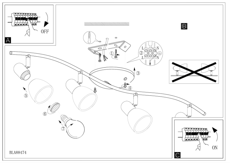 Page n°1 - Manuel utilisateur Eglo Dakar 1