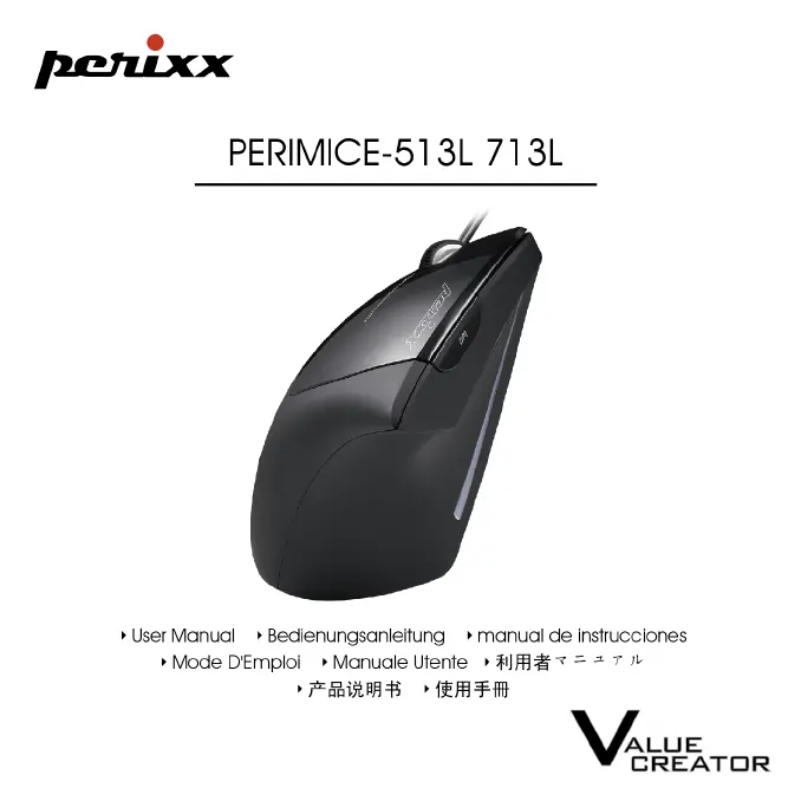 Image de la première page du manuel de l'appareil PERIMICE-713L