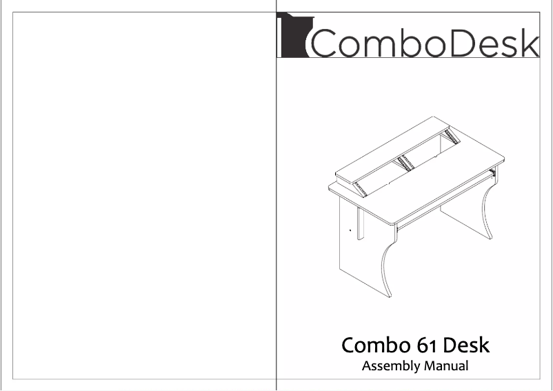 Imagen de la primera página del manual del dispositivo ComboDesk 61