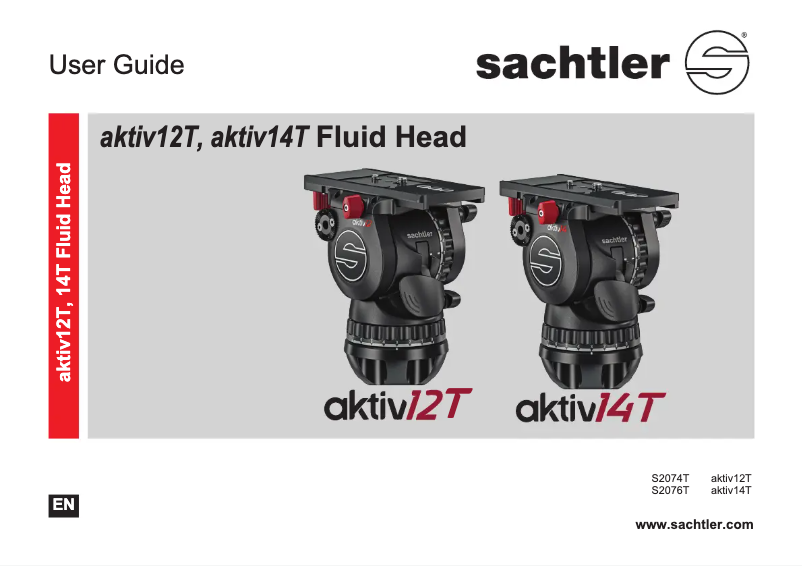 Page n°1 - Manuel utilisateur Sachtler aktiv12T