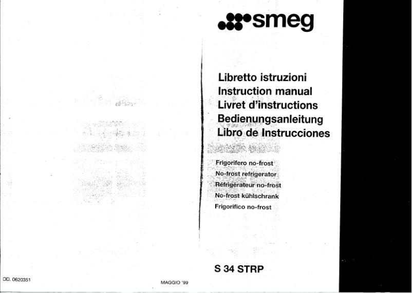 Página 1 del manual Manual de usuario Smeg FA326