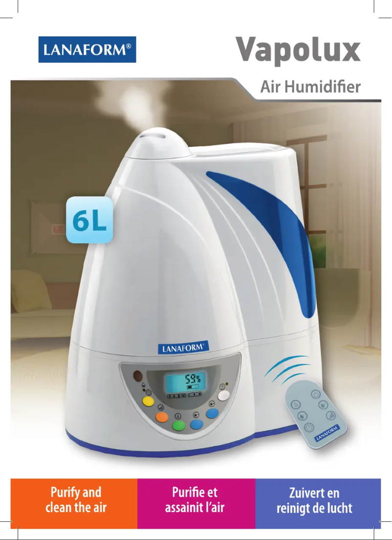 Image de la première page du manuel de l'appareil Vapolux