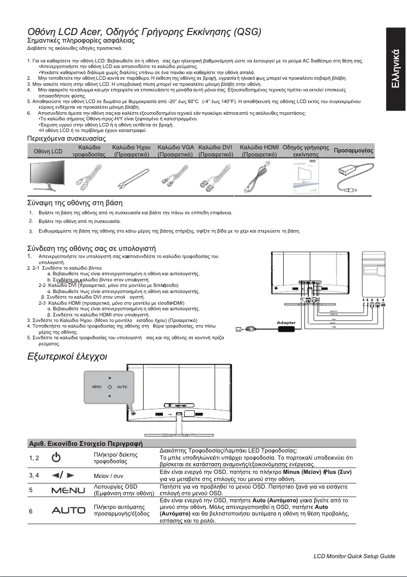 Imagen de la primera página del manual del dispositivo ED322QA