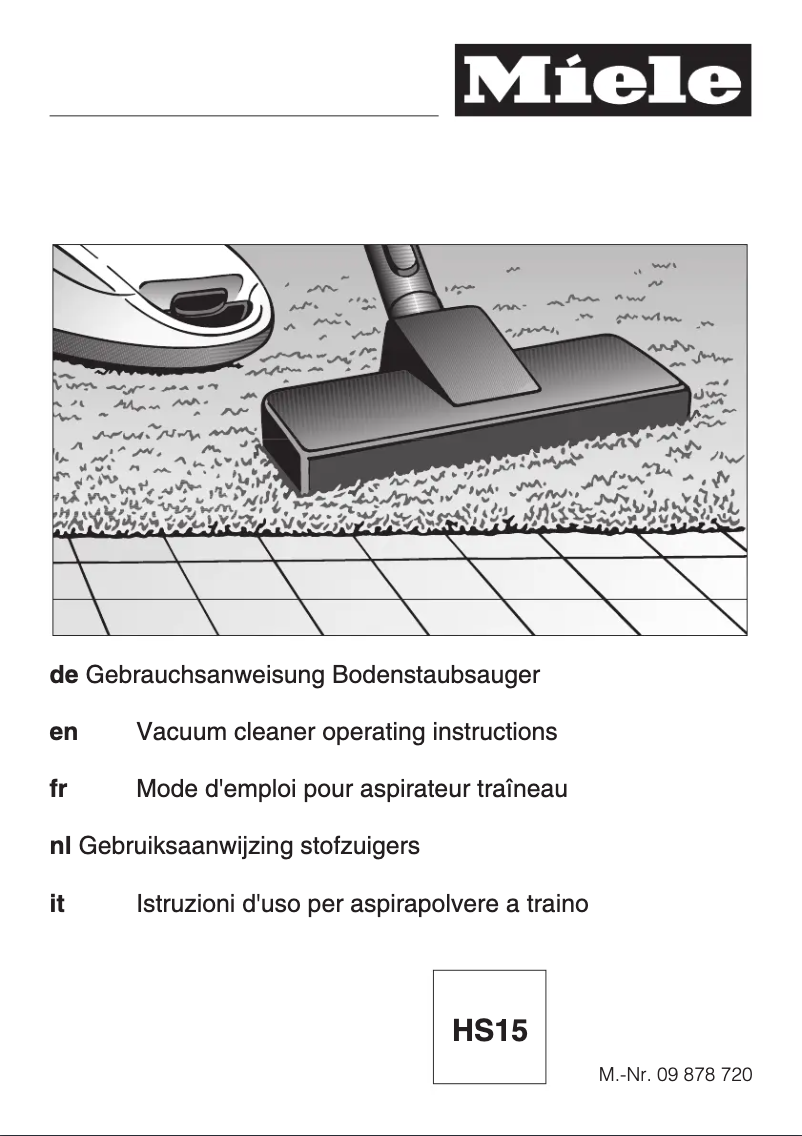 Image de la première page du manuel de l'appareil Complete C3 Black Diamond EcoLine SGDG1