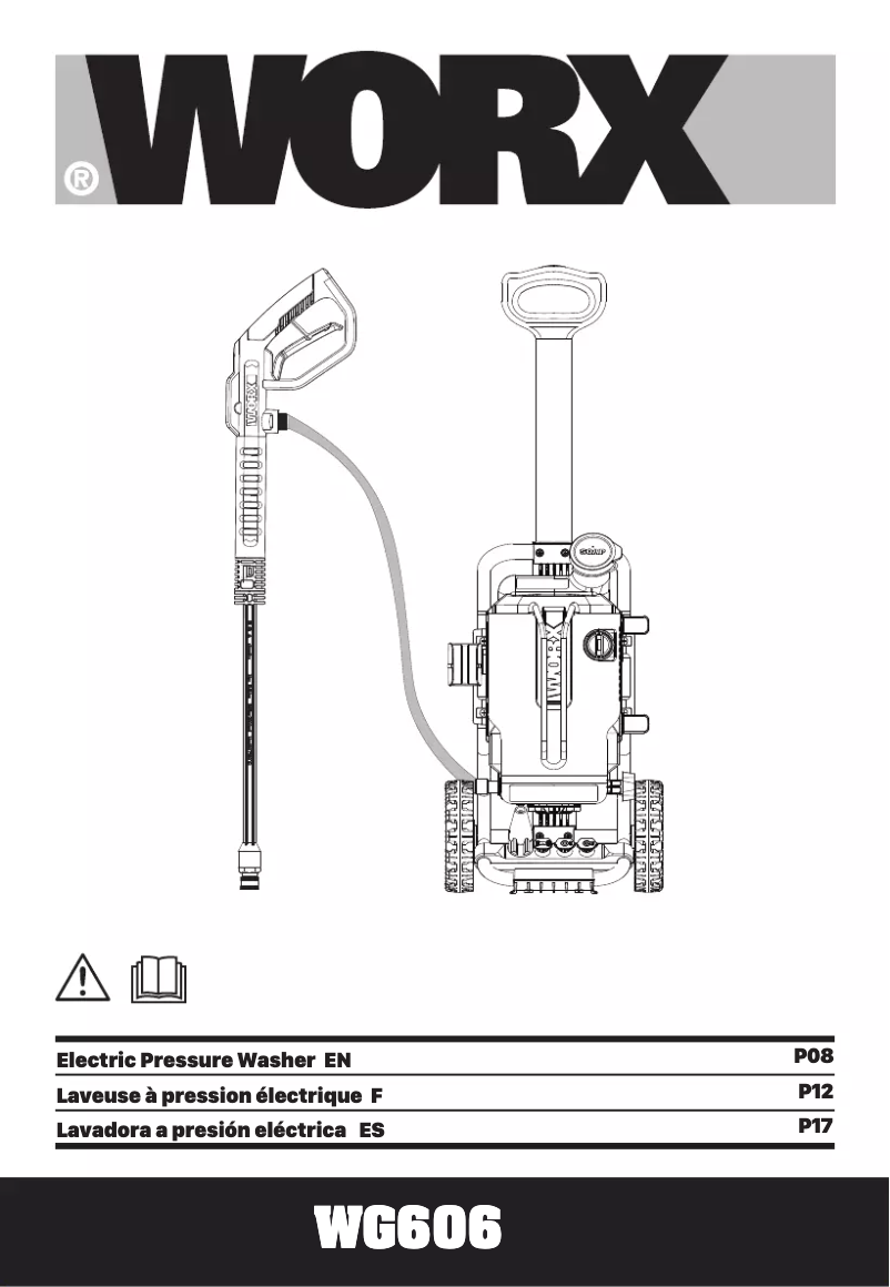Page 1 de la notice Manuel utilisateur Worx WG606