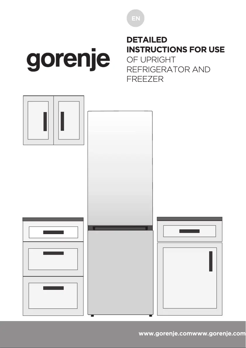 Page n°1 - Manuel utilisateur Gorenje NRK6191ES4